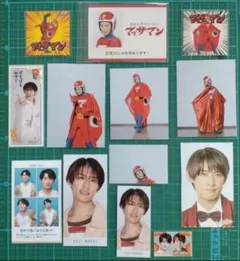 SnowMan♡向井康二 マッサマン ステッカー 切り抜き セット