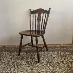 ②【美品】キツツキ 飛騨産業 ダイニングチェア　ウィンザーチェア　コムバック