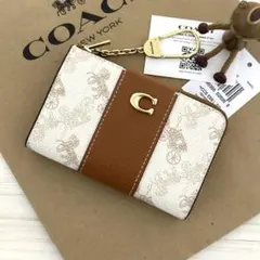 限定品！ 新品 COACH コーチ コインケース 小銭入れ財布 百貨店