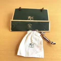IL BISONTE 巾着袋 ホワイト　ショッパーのサムネイル