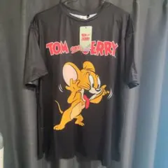 Tom and Jerry Tシャツ ブラック XSサイズのサムネイル