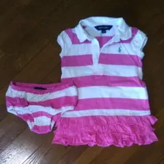 ラルフローレン ワンピース 12M ボーダー 女の子 セット