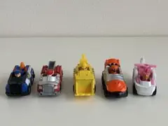 パウパトロール　ミニカー 5台セット