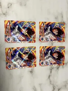 新品　Vジャンプ付録 ドラゴンボール SDVPJ-023 ベジット 4枚セット