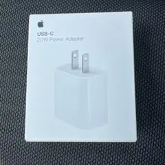 新品未使用 純正Apple 20W USB-C 電源アダプター充電器　アップル