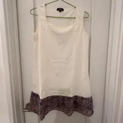 C.P.A ノースリーブチュニック キャミソールワンピース Mサイズ￼