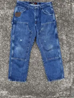 90s 00s Wrangler RIGGS WORKWEAR ダブルニー極太のサムネイル