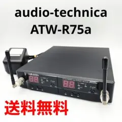 audio-technica ATW-R75a ワイヤレスマイク2本 充電器付き メルカリ
