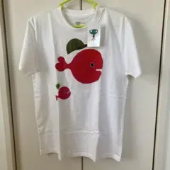 新品　グラニフ　五味太郎　きんぎょがにげた　Tシャツ　男女兼用S レディースMのサムネイル