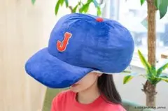 侍ジャパン キャップ型 超BIGクッション Jロゴ 野球 帽子ぬいぐるみのサムネイル