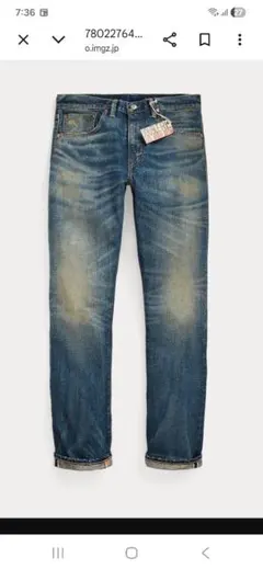 美品】RRL デニムワークシャツ S 黒タグ 木村拓哉/キムタク 元ネタ 