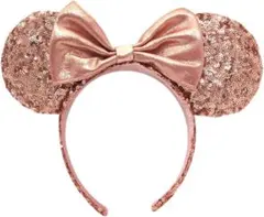 ミニー耳カチューシャ ローズゴールド