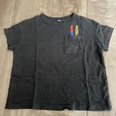 キッズTシャツ110cm〜120cm チャコール