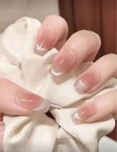 30個入り マグネット ラメ キラキラ ピンクネイルチップセット 06