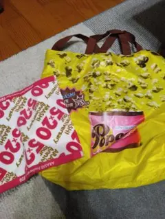 嵐グッズ　5×20ハンドタオル　popcornリバーシブルバック