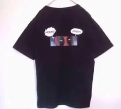 MARVEL マーベル デッドプール Tシャツ L 黒 アメコミ 古着