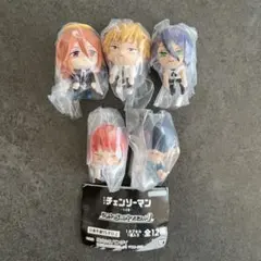 【匿名配送】チェンソーマン つまんでつなげてマスコット カニカンセミコンプリート