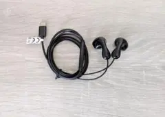 有線イヤホン Type C ブラックのサムネイル