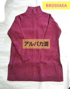 BRODIAEA ハイネックセーター