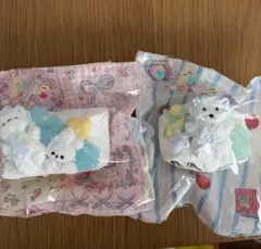 新作未使用！七喜チシイ　断面ケーキ　ベビークマ　ウサギ　虹断面布袋