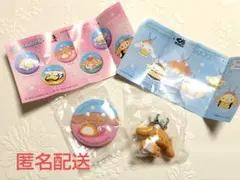 くら寿司 ビッくらポン モカ フィギュア　缶バッジ　シナモロール　おともだち