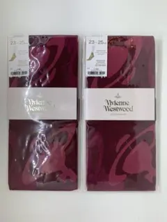 ヴィヴィアンウエストウッドレディースソックス靴下オーブ柄2点セット新品