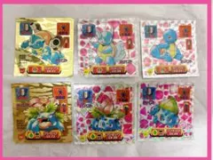 ポケモン最強シール列伝　6枚セット