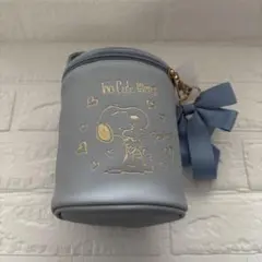 ［新品・未使用］スヌーピー　ミニバニティポーチ　フェミニン