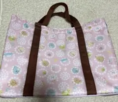 【新品未使用】すみっコぐらし レジカゴバッグ　保冷　ピンク　エコバッグ