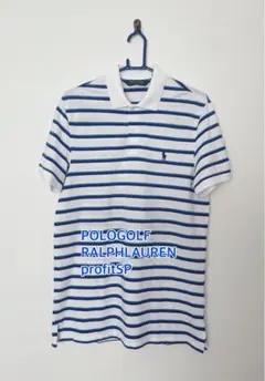 POLO GOLF ラルフローレン　半袖ポロシャツ　S(Mサイズに近い)