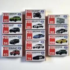 トミカジャパンモビリティショー 2023. 2025開催記念トミカ 24台セット