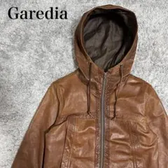 【超希少◎】Garedia レザーフルジップパーカー 美品 完売モデル