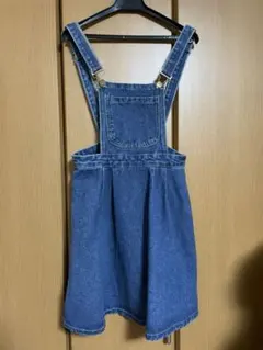 デニム サロペット ジャンパースカート SPINNS