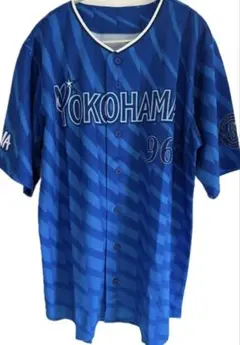 美品、横浜DeNAベイスターズ　バウアーユニフォームM