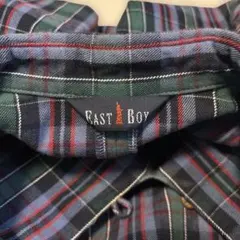 East Boy チェック柄 長袖シャツ