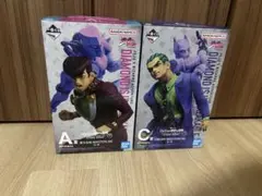 一番くじ ジョジョの奇妙な冒険A賞 東方仗助 C賞 川尻浩作 F賞 噴上 
