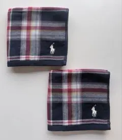 【新品未使用】ラルフローレン　ウォッシュタオル　2枚セット