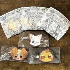 3個セット　こむぎ　ユキ　ツバサ　プリキュアあそーと2025　C賞　ヘアクリップ