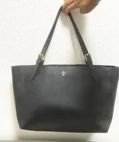 トリーバーチ トートショルダー バッグ 黒 シンプル ビジネス　収納袋付き