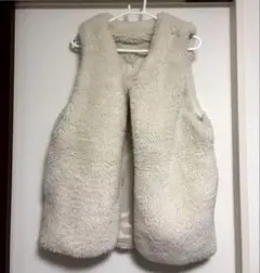 レトロガール　ボアベスト