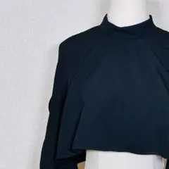 ポテチ　　HYKE /ハイク　シルク混　 アシンメトリーニットカットソー ポテチ様専用 HYKE /ハイク シルク混 アシンメトリーニットカットソー