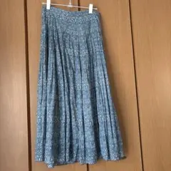 INGEBORG 総柄プリーツロングスカートのサムネイル