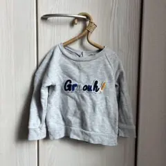 PETIT BATEAU グレー トレーナー 12ヶ月