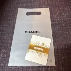 CHANEL ショッピングバッグ とメッセージカード