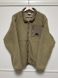 FIRSTDOWN ファーストダウン フリースジャケット ボアジャケット L L