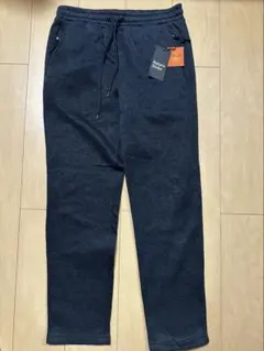 Nature Globe ニットフリースパンツ　LL チャコールグレー