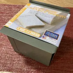 富士ホーロー　食パン焼型　0.5斤　フッ素加工　レシピ付きのサムネイル