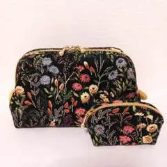 ワイヤーポーチセット(ボタニカル)