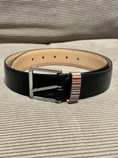 PaulSmith　ポールスミス　ベルト　黒レザー　マルチカラーのサムネイル