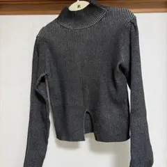 カスタネ　kastane ハイネック配色ニットのサムネイル